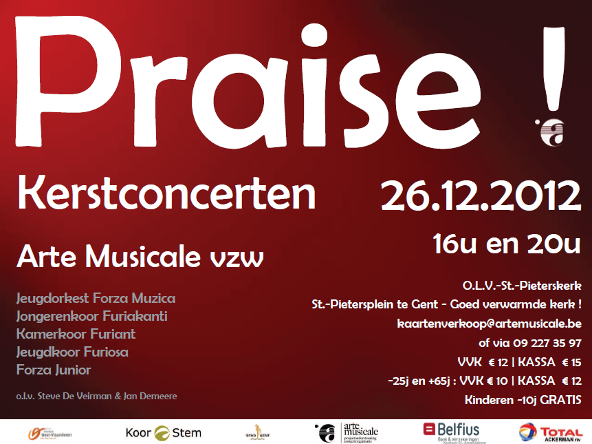 Arte Musicale Christmasconcert - Priase
