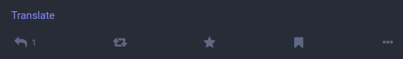 Mastodon Translate